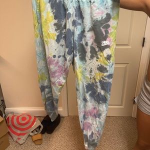 Tie Dye Nike Pants #nike